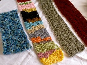Stash-buster Crochet Scarf