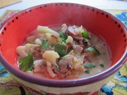 Healthy New England Clam Chowder