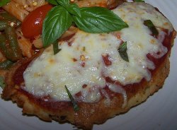 Oven Fried Chicken Parmesan