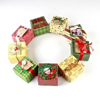 Make christmas crafts using personalized christmas ornaments Wreath of Christmas Gifts | FaveCrafts.com