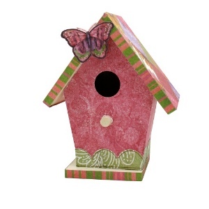 Whimsical Butterfly Birdhouse