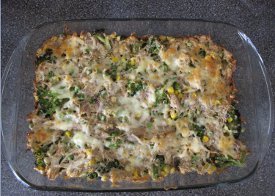 Weeknight Chicken Broccoli Casserole