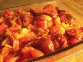 New Orleans Turkey Gumbo Casserole