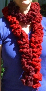 Easy Ruffle Scarf