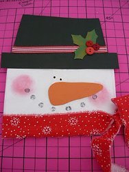 Surprise Inside Snowman Card