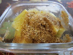 5 Minute Apple Crumble