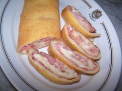 Ham and Cheese Stromboli