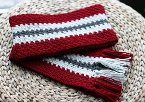 Vertical Stripe Scarf