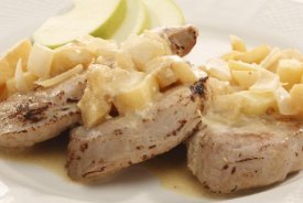 Roasted Pork Tenderloin with Chobani Mustard Sauce