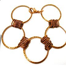 Large Loops Chain Bracelet