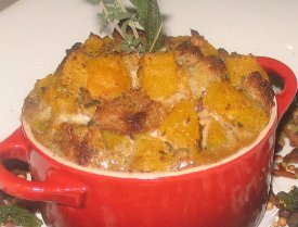 Benny's Pumpkin Bread Pudding