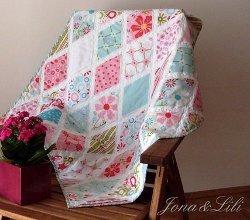 Divine Diamonds Baby Quilt