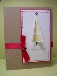 Pop Up Tree Xmas Card