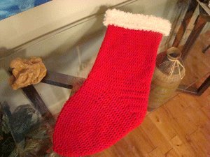 Crochet Christmas Stocking