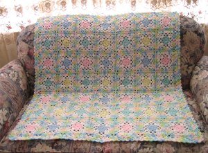 Flower Patch Baby Afghan