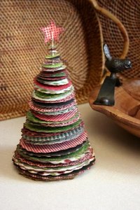 Folded Book Christmas Tree | FaveCrafts.com