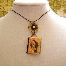 Simply Sweet Book Pendant