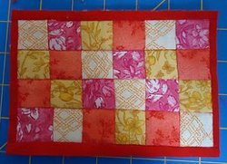 Patchwork Quilted Postcards