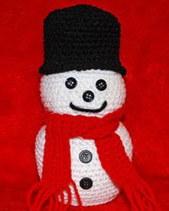 Chilly Crochet Snowman