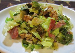 Warm Brussels Sprouts Salad