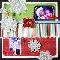 The Beach Scrapbook Layout | FaveCrafts.com