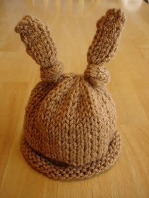 Baby Bunny Newborn Hat