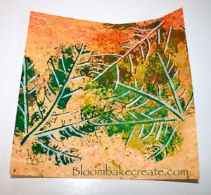 Watercolor Leaf Prints | FaveCrafts.com