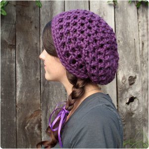 Waffle Cone Slouchy Hat