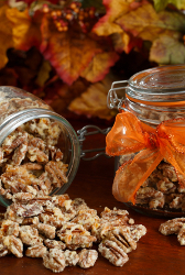 Slow Cooker Candied Pecans