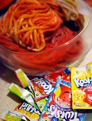 Slow Cooker: Dyeing Yarn with Kool-Aid