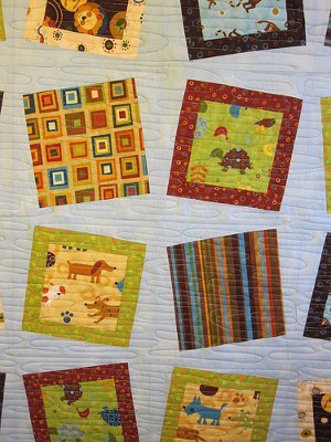 Bodhi's Falling Blocks Quilt