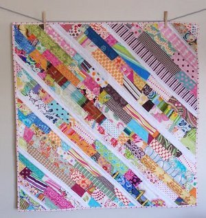 Scatter Sunshine Baby Quilt