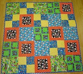 Simply Squares Baby Quilt | FaveQuilts.com