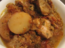 Loaded Pork Goulash Stew