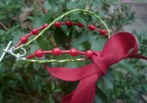 Simple Beaded Colors of Christmas Bracelet