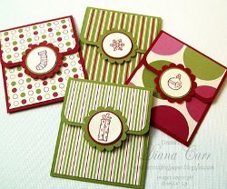 Holiday Happies Gift Card Holders