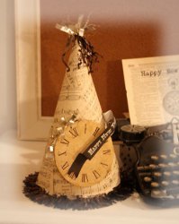 Vintage Happy New Year Hats