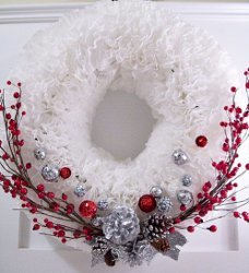 Stunning Coffee Filter Wreath