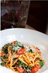 Roasted Red Pepper Linguini