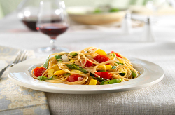 Barilla Whole Grain Spaghetti with Fresh Vegetables