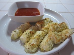 Breaded Mozzarella Sticks