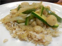 Spicy Honey Vegetable Stir Fry