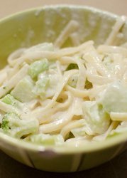 Maggiano's Fettucine Alfredo with Broccoli