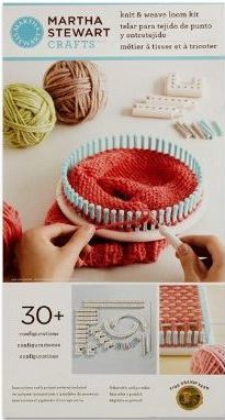 Martha Stewart Crafts Knit & Weave Loom Kit