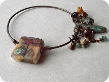 Lampwork Bangle