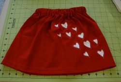 Blowing Kisses Skirt