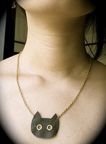 Black Cat Necklace