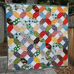 Criss Cross Baby Quilt