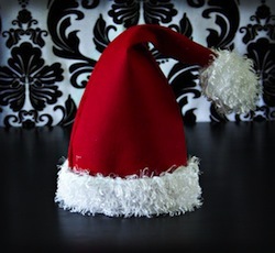 Fleece Santa Hat Tutorial