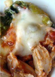 Crustless Chicken Pizza Casserole